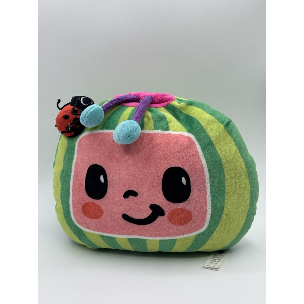 CoComelon Musical Sleep Soother Nursery Rhymes Plush Watermelon Toy WOW! Stuff